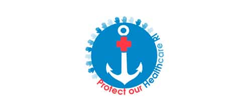 Protect our Health Care RI Logo